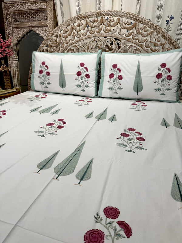 Gulbagh Bedsheet - The Decor Central